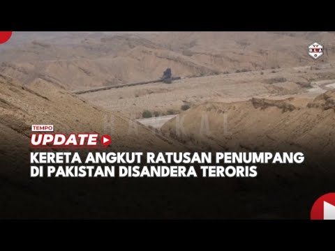 Mencekam, Kereta Angkut Ratusan Penumpang di Pakistan Disandera Teroris