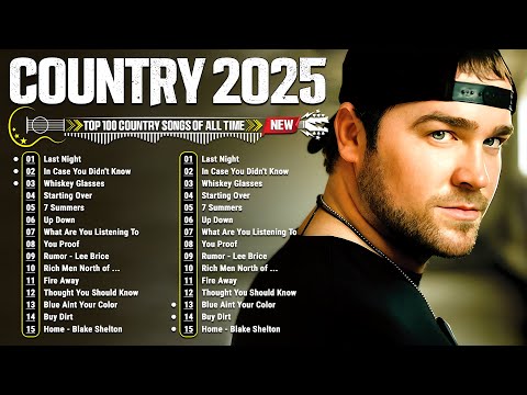 Country Music 2025 - Lee Brice, Luke Combs, Chris Stapleton, Jason Aldean, Luke Bryan, Kane Brown