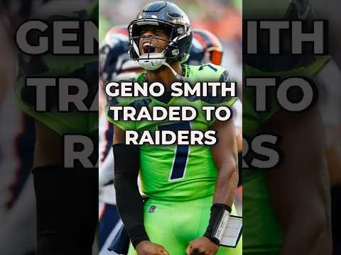 Geno Smith Traded To Raiders For 3rd Round Pick #nfl #nflnews #seahawks #raiders #shorts