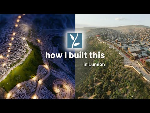 I Built a City in Lumion. This is how.