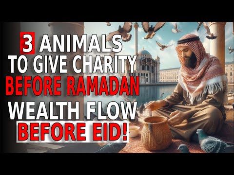 3 Animals to Give Charity Before Ramadan – Secret to Wealth Before Eid! 💵🌙