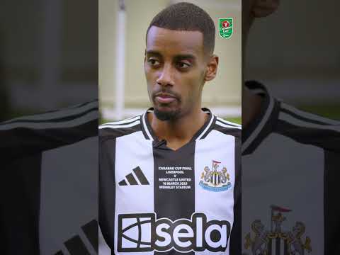 Newcastle star Alexander Isak previews this weekend's #CarabaoCupFinal! 🏆#EFL | #CarabaoCup