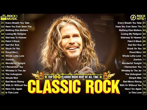 Classic Rock Greatest Hits Playlist | Metallica, Nirvana, Queen, Pink Floyd, Bon Jovi, Guns N Rose