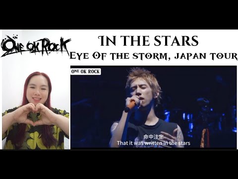 ONE OK ROCK -In The Stars- [Live] Eye of the Storm Japan Tour, Reaction