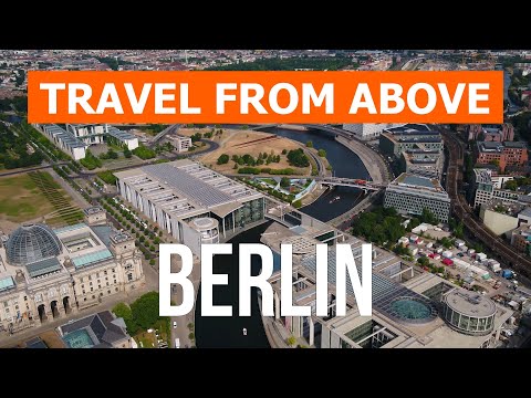 Berlin from drone | 4k video | Germany, Berlin from above