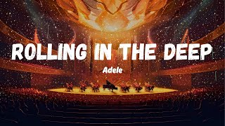 Rolling in the Deep (Live) – Adele (Lyrics Video)