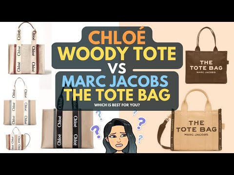 CHLOE WOODY TOTE VS MARC JACOBS THE TOTE BAG ❤️ ❤️ BEST TOTE BAG ? TOTE BAG COMPARISON ❤️ WORTH IT?