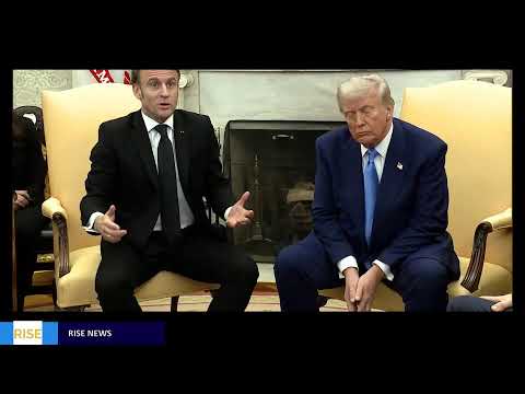 LIVE: Macron and Trump "Peace Plan" For Ukraine (R$E)