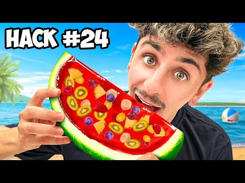 Testing 24 Summer Life Hacks You Didn't Know Existed!