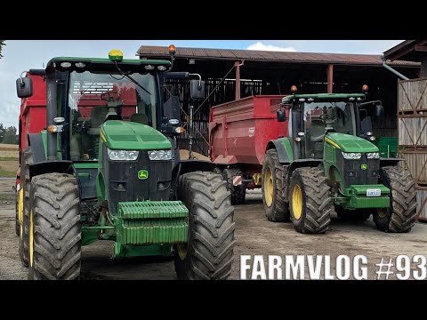 FARMVlog #93 - Odvážíme hnůj s traktorem JOHN DEERE | Odpovídám na vaše dotazy 😎