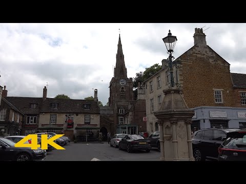 Uppingham Walk: Town Centre【4K】