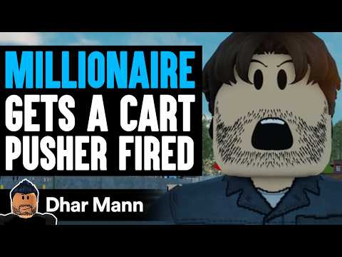 MILLIONAIRE Gets Cart Pusher FIRED | Dhar Mann x ShanePlays