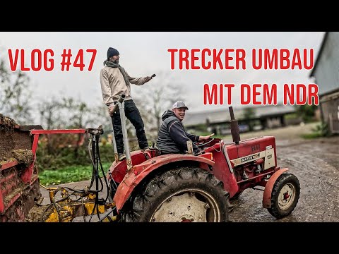 Farm-Vlog #47 Der IHC 423 wird umgerüstet zum füttern und der NDR begleitet uns