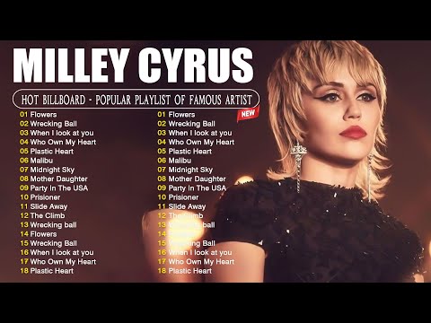 Top Hits of Miley Cyrus - Miley Cyrus New Popular Songs 2023   Best English Songs