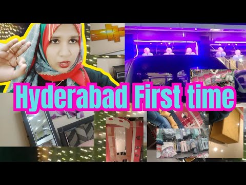 Hyderabad First time | Hyderabadi vlogger mom #hyderabad #gift #couplevlog