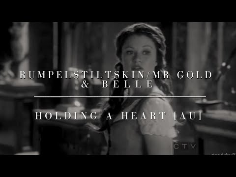 Rumpelstiltskin/Mr Gold&Belle [Holding a heart] AU