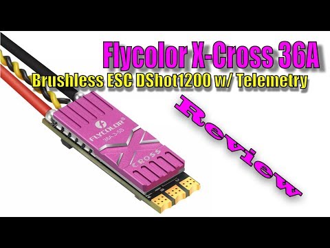 Flycolor X-Cross 36A BLheli_32 32Bit 3-5S Brushless ESC