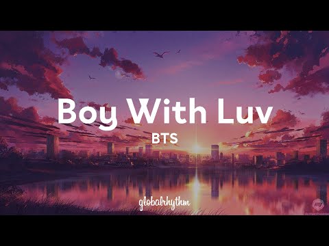 BTS ft. Halsey - Boy With Luv (Lyrics)🌏