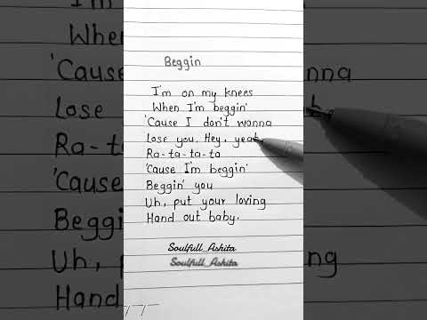 Beggin #lyrics #songlyrics #song #music #shorts