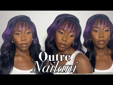 $20 WIG W/ PRE-CUT BANGS?? |*NEW* Outre Sleeklay “Nailani” | Taylor Loraine