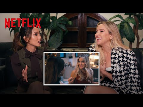 Kate Hudson and Brenda Song Chat Running Point | Netflix