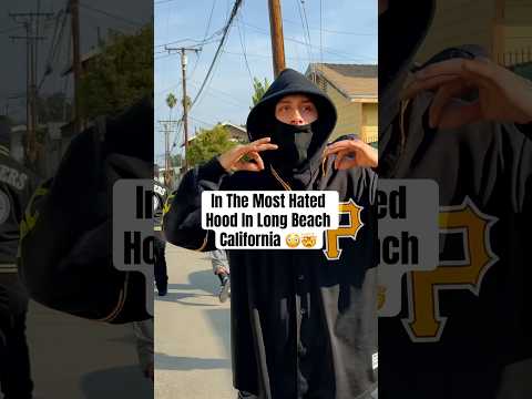 Visited Most Hated Hood In Long Beach California 😳🤯 #trending #shorts #hood #viralshorts #travel