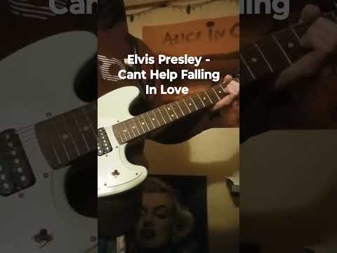 Elvis , Cant Help Falling In Love #60s #guitar #elvispresley #riff #music