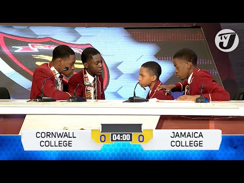 Cornwall College vs Jamaica College | TVJ Schools' Challenge Quiz 2025