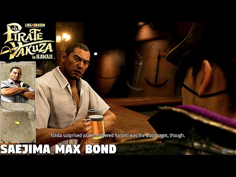 Saejima Max Bond All Scenes - Like a Dragon Pirate Yakuza in Hawaii