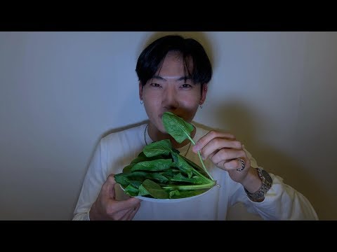 {ENG SUB} 먹방, ASMR | 몸에 좋은 야채  / Mukbang, ASMR Whisper Eating Sounds | Healthy Vegetable