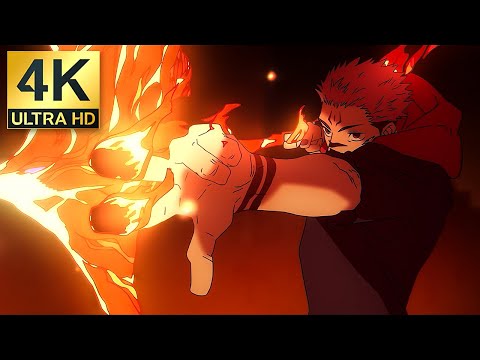 Sukuna vs Jogo 4K - Jujutsu Kaisen S2 EP16【呪術廻戦】