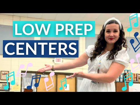 SUPER LOW PREP Elementary Music Centers Ideas to Save Your Sanity (and your wallet!)