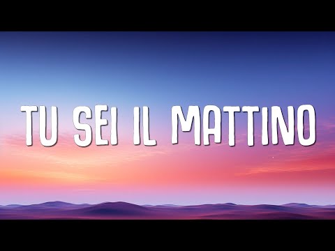 Lucio Corsi - Tu sei il mattino (Lyrics / Testo)