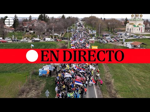 🔴 DIRECTO | Protesta masiva de 24 horas en Serbia