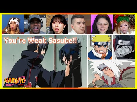 Sasuke vs Itachi | Reaction Mashup [Naruto Episode 85] ナルト