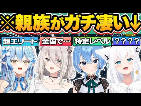 【総集編】羨ましすぎる…実は親族が超凄いホロメン30連発w【ホロライブ/桃鈴ねね/獅白ぼたん/天音かなた/白上フブキ/切り抜き】