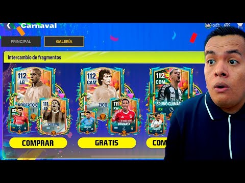 🎁 COMO RECLAMAR MUCHOS JUGADORES "CARNAVALES" en FC Mobile *Roberto Carlos, Zico & Mas*