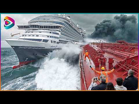 Biggest Ship Collisions and Mistakes Caught On Camera | Best Of Month