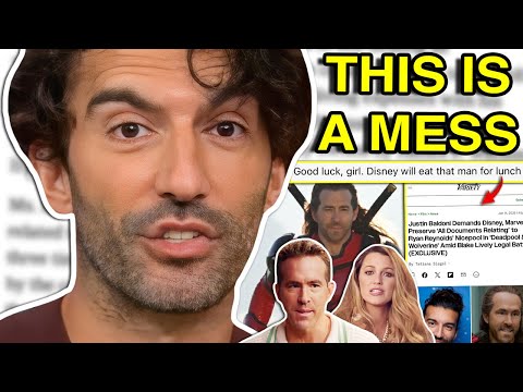 JUSTIN BALDONI CALLS OUT RYAN REYNOLDS … blake lively situation gets worse