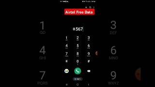 Airtel Free 2GB data || airtel free data code #shorts #airtelfreedata #airtelfreenet #freedata