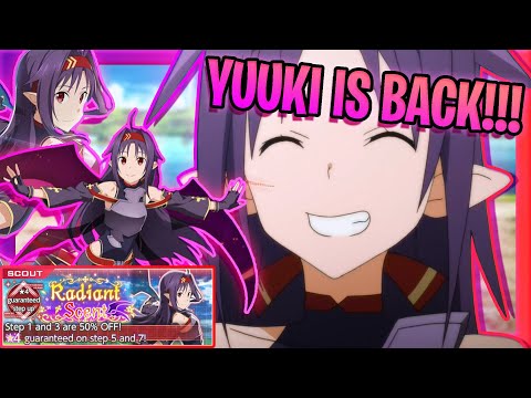 [SAO ARS] YUUKI IS BACK!! Is she BROKEN?! - Sword Art Online Alicization Rising Steel