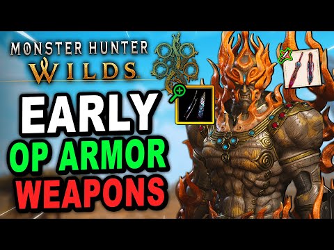 DON'T MISS The Best Weapons & Armor in Monster Hunter Wilds for Early Game