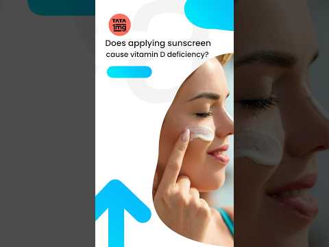 Does Applying Sunscreen Cause Vitamin D Deficiency? #sunscreen #vitamind