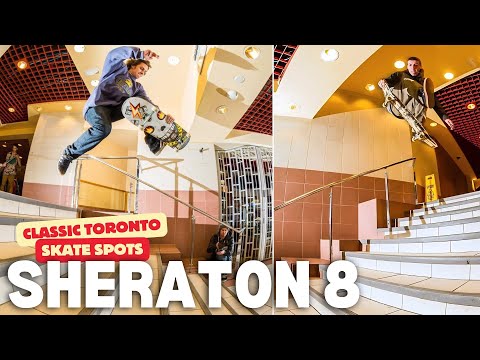 The Sheraton Centre 8 Stair | Classic Toronto Skate Spots