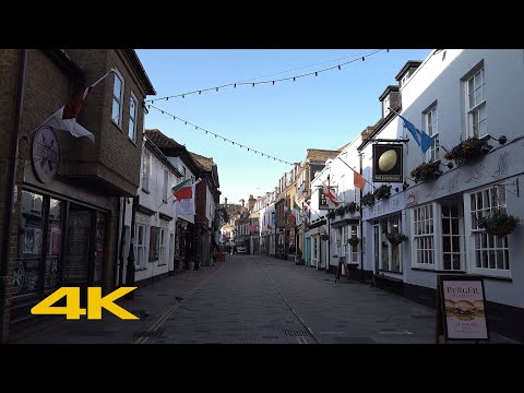 Twickenham Walk: Town Centre【4K】