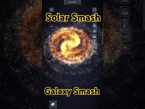 galaxy smash in solar smash 😲😱 !!!!!!! #shorts #galaxysmash #solarsmash #gameplay