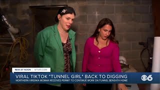 Viral TikTok "Tunnel Girl" allowed to dig again