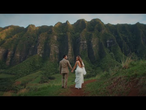 Kualoa Ranch Wedding in Oahu, HI | Heather & Robert