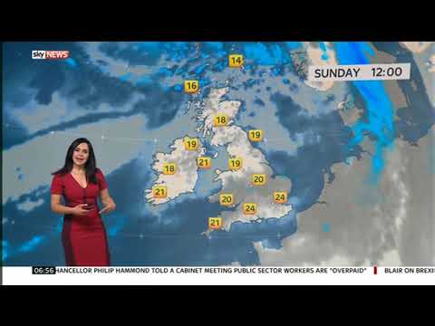 Nazaneen Ghaffar Sky News Weather 2017 07 16