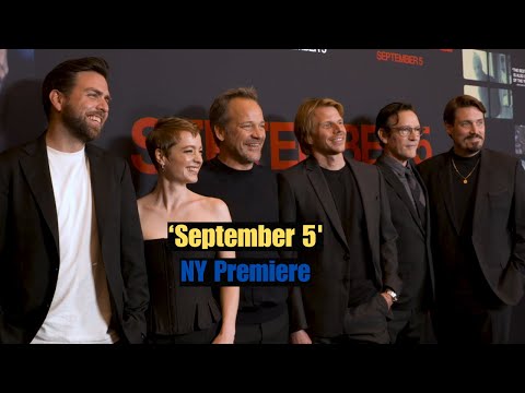 Rendezvous at the NY Premiere of 'September 5'